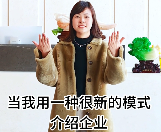 · 當(dāng)我用一種很新的方式介紹華方企業(yè)